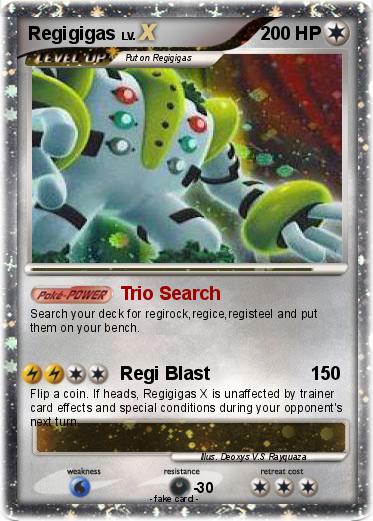 Pokemon Regigigas