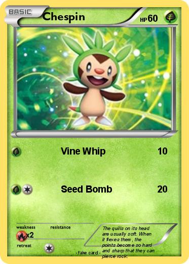 Pokemon Chespin