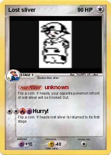 Pokemon Lost sliver