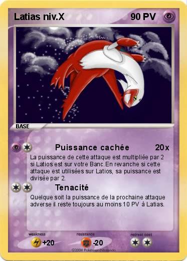 Pokemon Latias niv.X