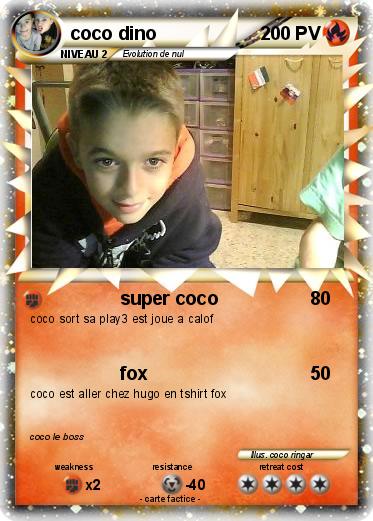 Pokemon coco dino