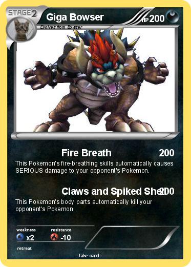 Pokemon Giga Bowser