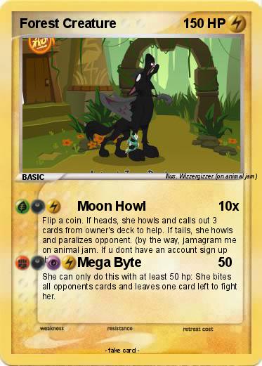 Pokemon Forest Creature