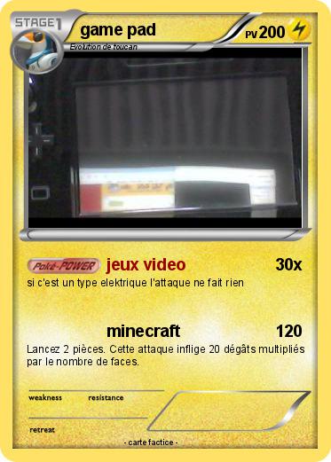 Pokemon game pad