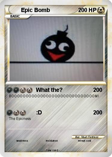 Pokemon Epic Bomb