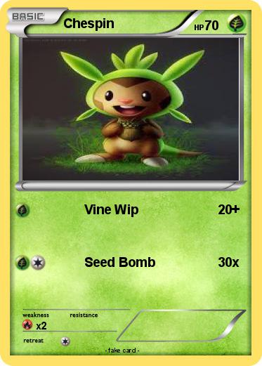 Pokemon Chespin