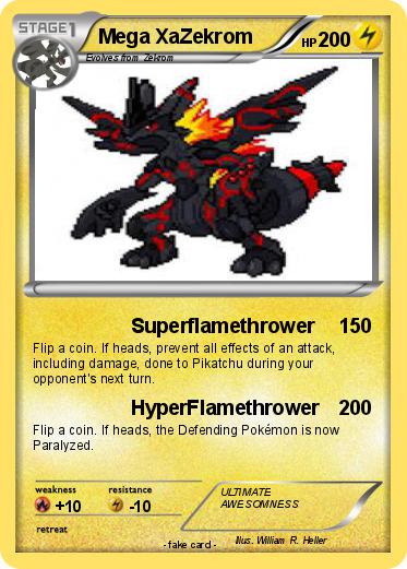 Pokemon Mega XaZekrom