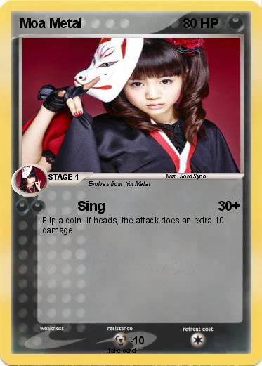 Pokemon Moa Metal