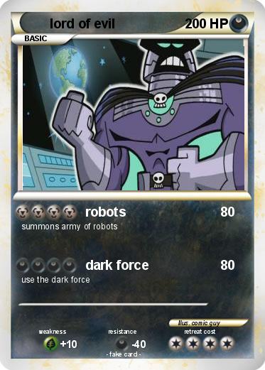 Pokemon lord of evil