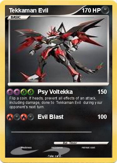 Pokemon Tekkaman Evil