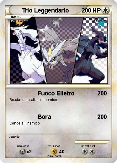Pokemon Trio Leggendario