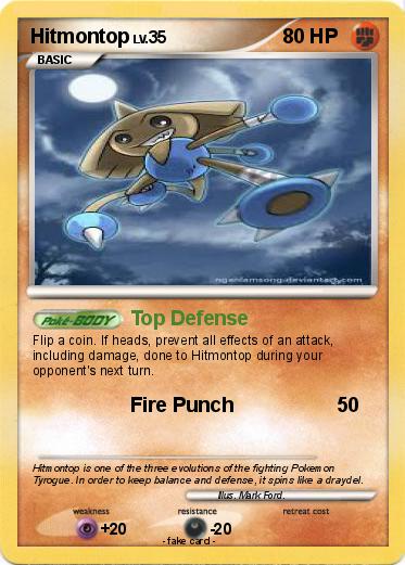Pokemon Hitmontop