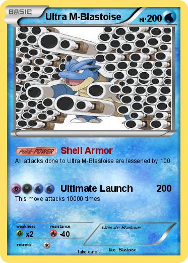 Pokemon Ultra M-Blastoise
