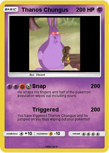 Pokemon Thanos Chungus