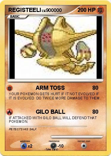 Pokemon REGISTEELI