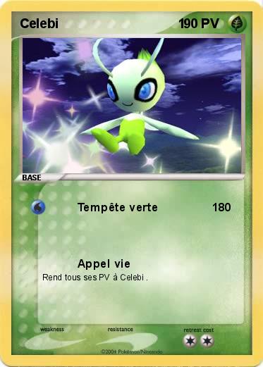 Pokemon Celebi                                 1  