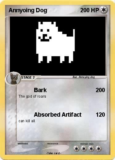 Pokemon Annyoing Dog