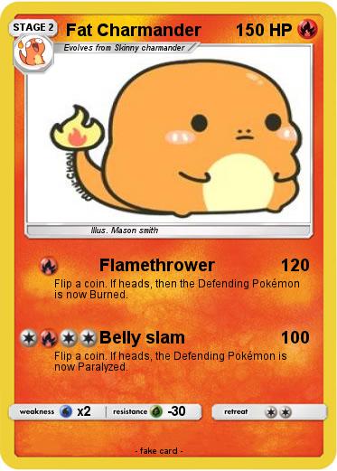 Pokemon Fat Charmander