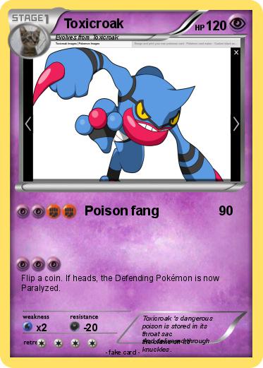 Pokemon Toxicroak