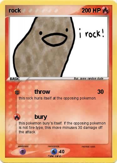 Pokemon rock