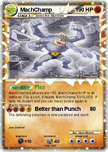 Pokemon MachChamp