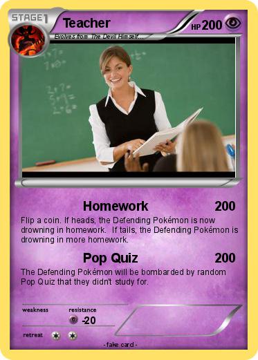 Pokemon Teacher