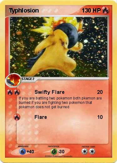 Pokemon Typhlosion