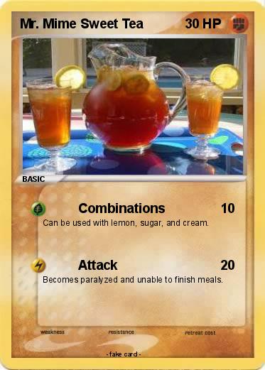 Pokemon Mr. Mime Sweet Tea