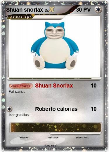 Pokemon Shuan snorlax
