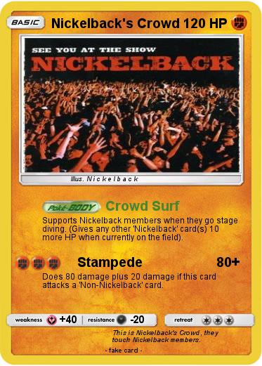 Pokemon Nickelback's Crowd