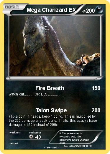 Pokemon Mega Charizard EX