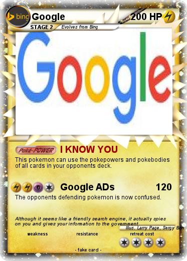 Pokemon Google