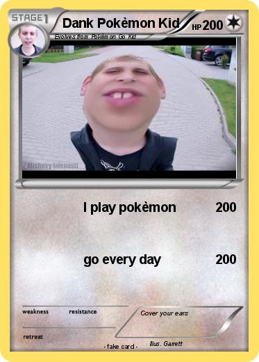 Pokemon Dank Pokèmon Kid