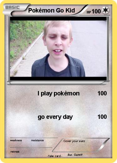 Pokemon Pokèmon Go Kid