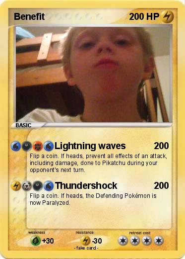 Pokemon Benefit