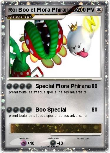 Pokemon Roi Boo et Flora Phirana
