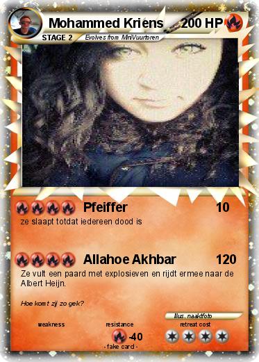 Pokemon Mohammed Kriens