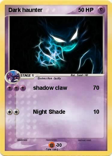 Pokemon Dark haunter