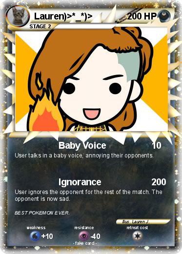 Pokemon Lauren)>*_*)>