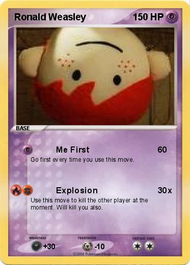 Pokemon Ronald Weasley