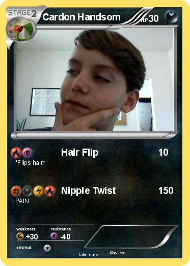Pokemon Cardon Handsom
