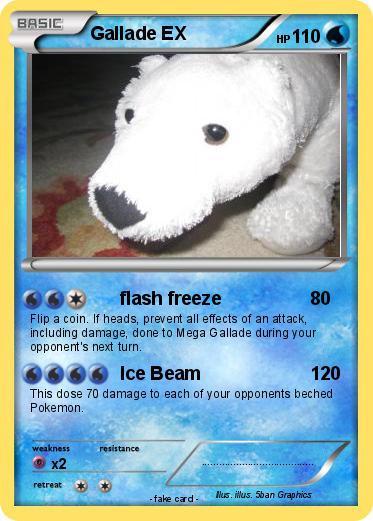 Pokemon Gallade EX