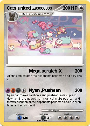 Pokemon Cats united