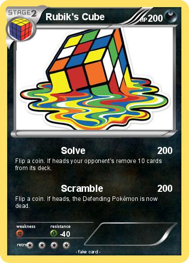 Pokemon Rubik's Cube