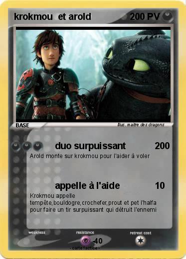 Pokemon krokmou  et arold