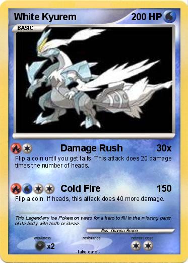 Pokemon White Kyurem