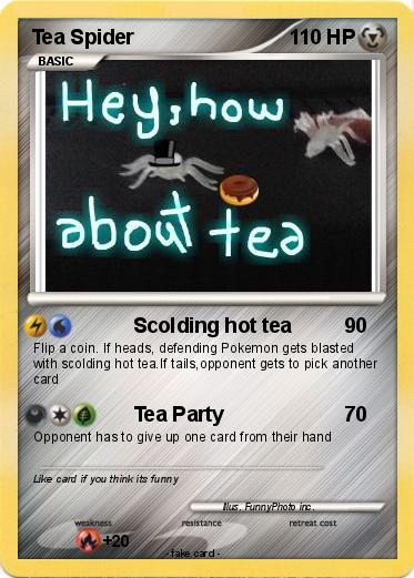 Pokemon Tea Spider