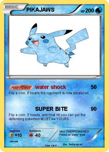 Pokemon PIKAJAWS