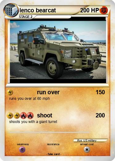 Pokemon lenco bearcat