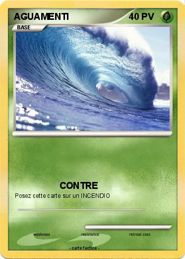 Pokemon AGUAMENTI